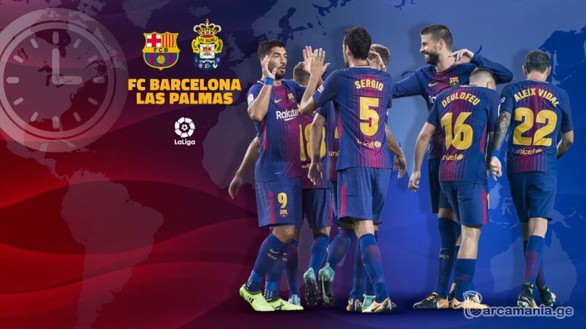 "ბარსელონა"-"ლას პალმასი" 3-0 [ვიდეო]