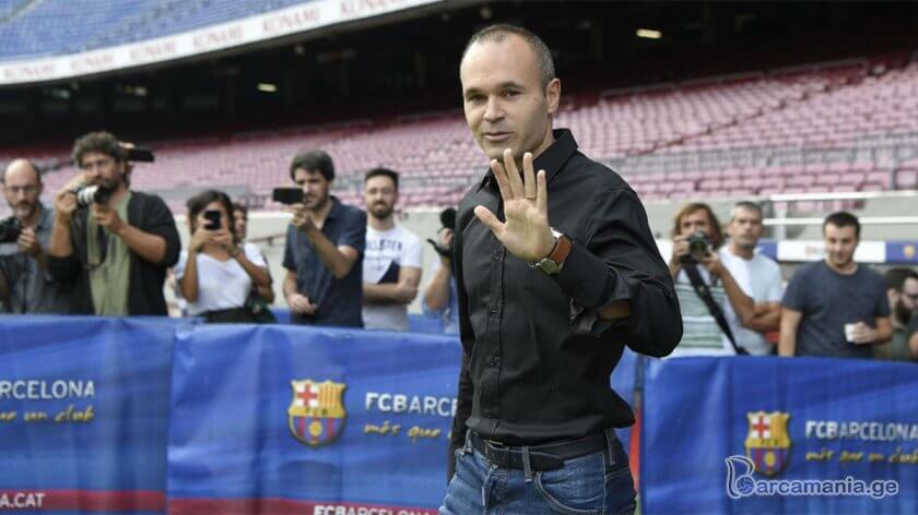 ინიესტას "ბარსელონური" კარიერა რიცხვებში