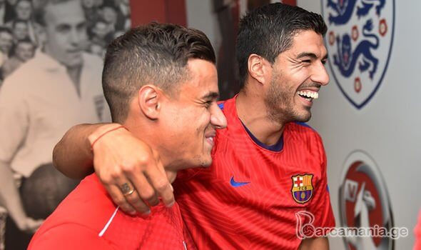 ლუის სუარესი კოუტინიოს "ბარსელონას" ურჩევს