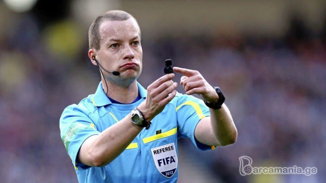 "ოლიმპიაკოსთან" შეხვედრას უილიამ კოლამი განსჯის