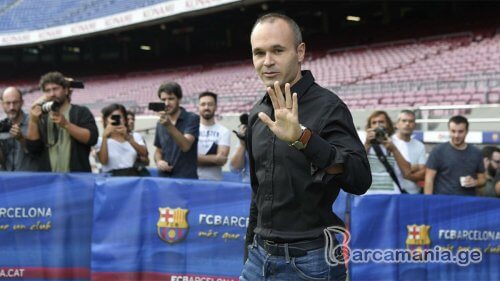 ინიესტას "ბარსელონური" კარიერა რიცხვებში