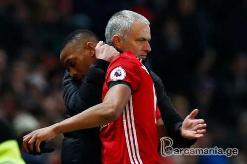 ჟოზე მოურინიო მარსიალის "ბარსელონაში" გაშვებაზე თანახმაა