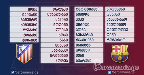 ატლეტიკო-ბარსელონა 1:1