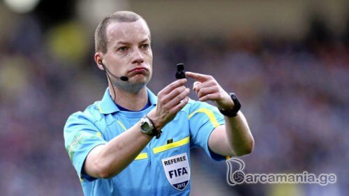 "ოლიმპიაკოსთან" შეხვედრას უილიამ კოლამი განსჯის