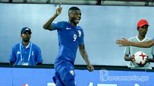 "ბარსელონა" 17 წლის ნიჭიერი ფეხბურთელით დაინტერესდა