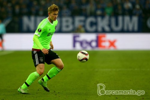 MD: "ბარსელონა" იანვარში მატიას დე ლიგტის შეძენას გეგმავს