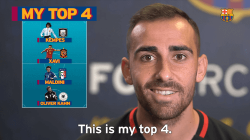 ჩავი ერნანდესი პაკოს სიმბოლურ გუნდში