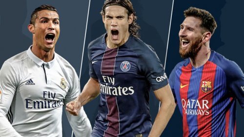 ედინსონ კავანი მესისა და რონალდუს დაეწია