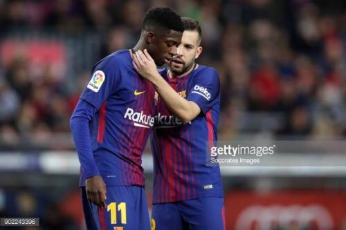 ჟორდი ალბა: ვფიქრობ, დემბელე ჩემზე სწრაფია