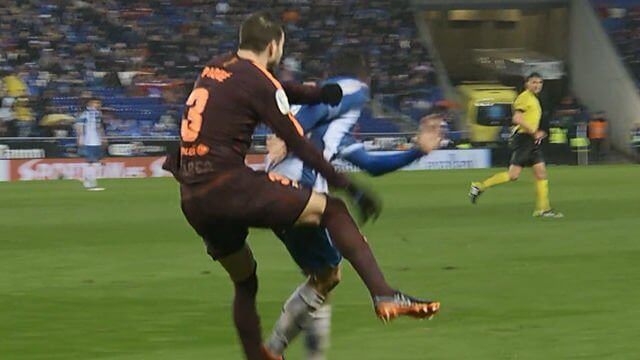 ჟერარ პიკემ "ესპანიოლთან" მატჩში დაზიანება მიიღო