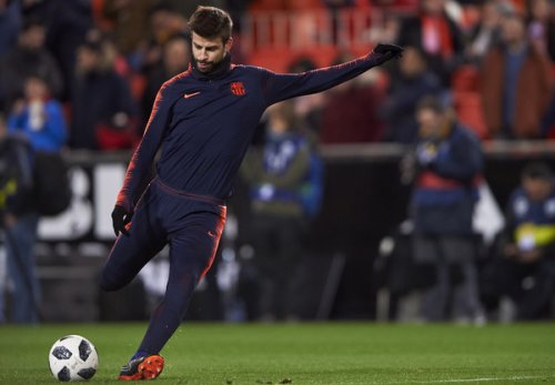 ჟერარ პიკე ინდივიდუალური პროგრამით ვარჯიშობს