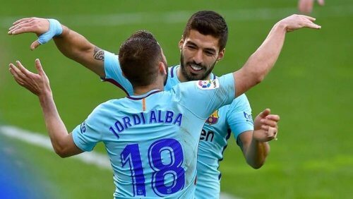 ლუის სუარესი და ჟორდი ალბა დისკვალიფიკაციის ზღვარზე