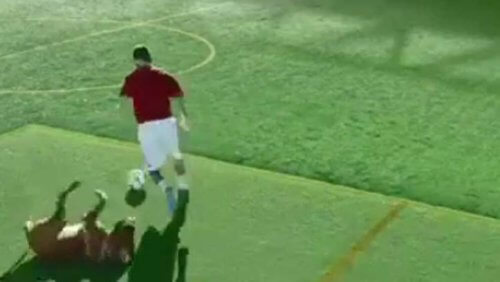 მესი კალათბურთელების, ამერიკული ფეხბურთის მოთამაშეებისა და საკუთარი ძაღლის წინააღმდეგ