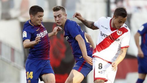 ბარსელონა ბ-რაიო ვალიეკანო 2-3 [ვიდეო]