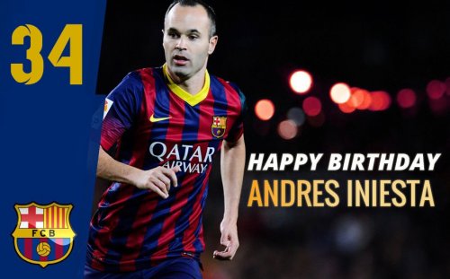ანდრეს ინიესტა იუბილარია!