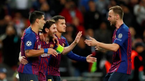 მოუგებელი სერია დასრულდა: "ბარსელონამ" "ტოტენჰემი" სტუმრად დაამარცხა