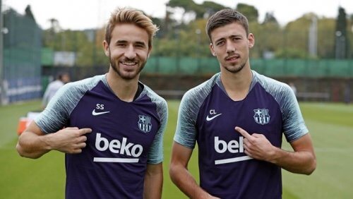 პერსონალიზებული სავარჯიშო მაისურები "ბარსელონას" ფეხბურთელებს