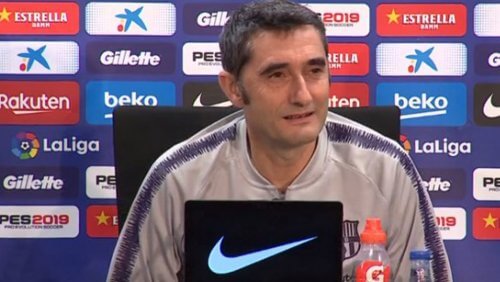 ერნესტო ვალვერდე "ესპანიოლთან" მატჩის წინ