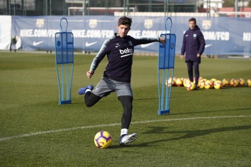 სერჟი რობერტომ ვარჯიში განაახლა