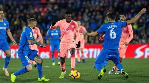 ხეტაფე-ბარსელონა: პირველი ტაიმის შეფასებები