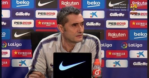 ერნესტო ვალვერდე "სევილიასთან" მატჩის წინ