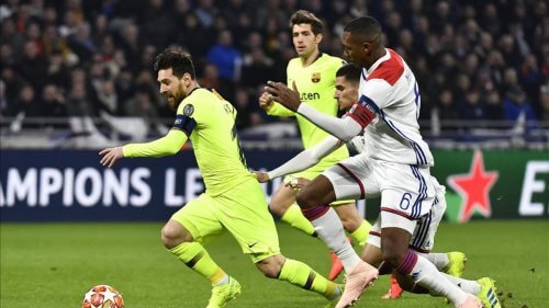 ლიონი-ბარსელონა: პირველი ტაიმის შეფასებები