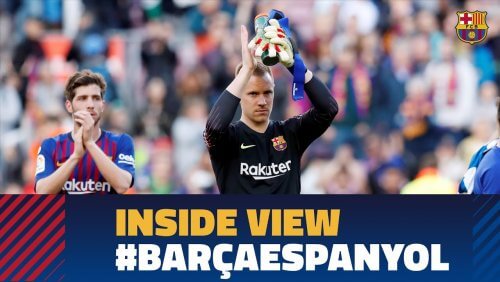 ბარსელონა-ესპანიოლი | კადრს მიღმა