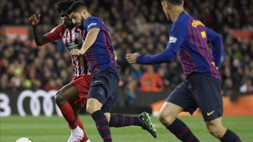 ბარსელონა-ატლეტიკო: პირველი ტაიმის შეფასებები