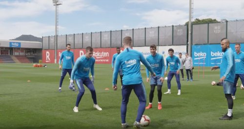 პირველი ვარჯიში "ალავესთან" მატჩის შემდეგ [ვიდეო]