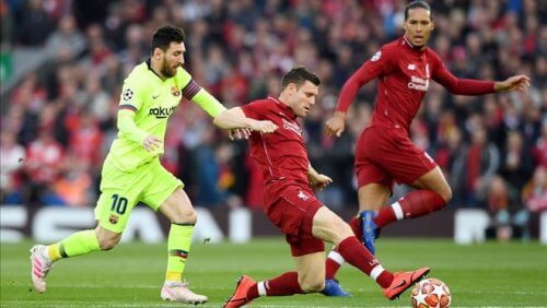 ლივერპული-ბარსელონა: პირველი ტაიმის შეფასებები