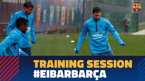 ვარჯიში წვიმაში გრძელდება [ვიდეო]