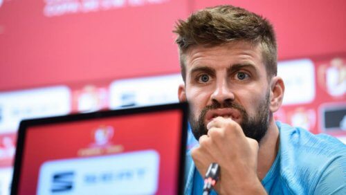 ჟერარ პიკე კოპა დელ რეის ფინალის წინ