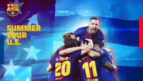 "ბარსელონა" ამერიკის შეერთებულ შტატებში ორ ამხანაგურ მატჩს გამართავს