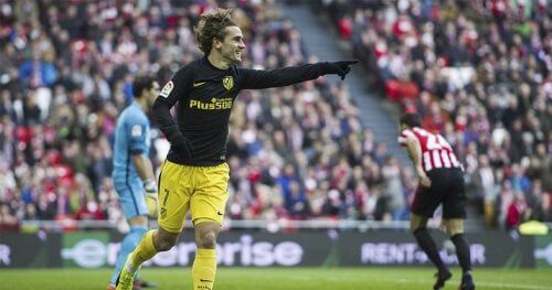 როგორ თამაშობს ანტუან გრიზმანი "ბილბაოს" წინააღმდეგ