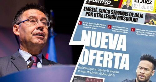 "ბარსას" ახალი შეთავაზება და პსჟ-ს უარი