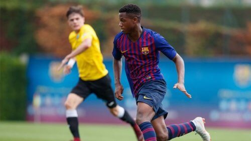 ანსუ ფატიმ ძირითად გუნდთან ერთად პირველად ივარჯიშა