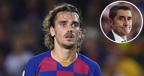 ვალვერდეს მინიშნება გრიზმანის სათამაშო პოზიციაზე