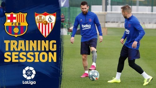 ბოლო ვარჯიში "სევილიასთან" მატჩამდე [ვიდეო]