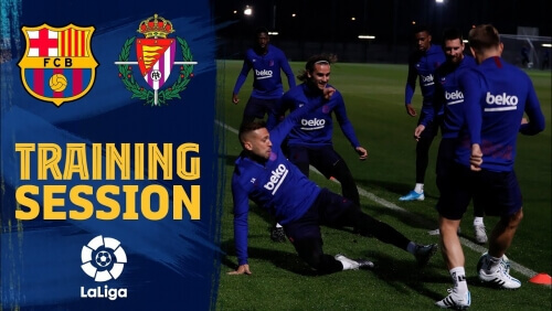 "ბარსელონა" "ვალიადოლიდისთვის" მზადაა [ვიდეო]