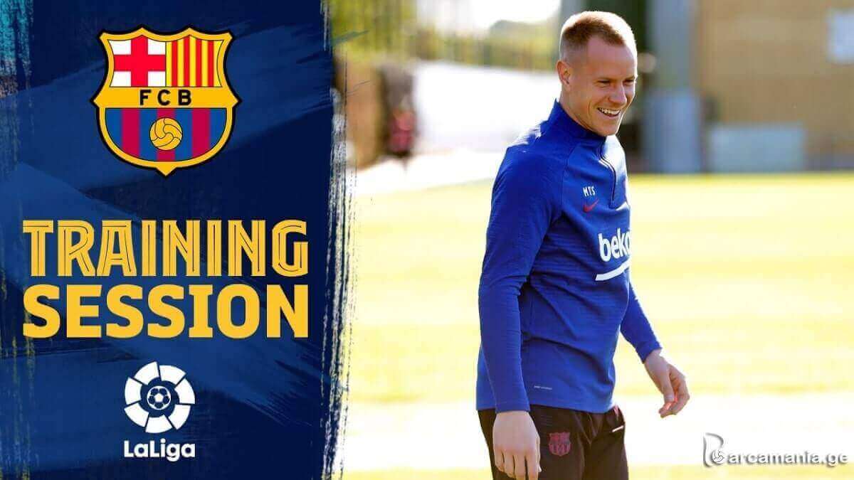 აღდგენითი ვარჯიში "სლავიასთან" მატჩის შემდეგ [ვიდეო]