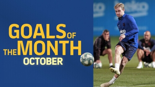 ოქტომბრის თვის საუკეთესო გოლები ვარჯიშზე [ვიდეო]