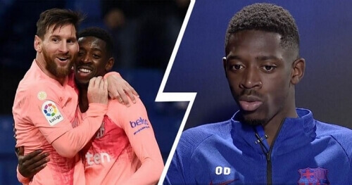 უსმან დემბელე: მესისთან ერთად თამაში მისი თამაშის ყურებას სჯობს