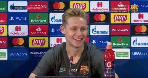 ფრენკი დე იონგი: ისე ცუდად არ ვთამაშობთ, როგორც ხალხი ამბობს