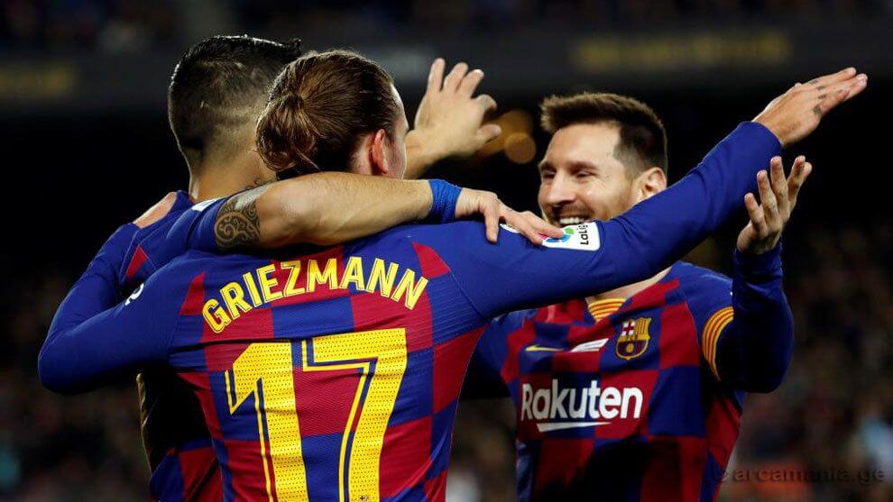 MSG  - "ბარსელონას" შემტევი ტრიო ფორმაში შედის