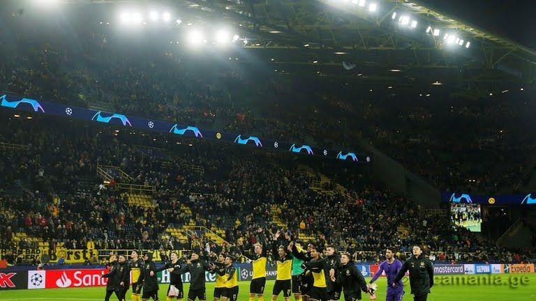 "დორტმუნდმა" "სლავია" დაამარცხა და ჯგუფიდან "ბარსელონასთან" ერთად გავიდა