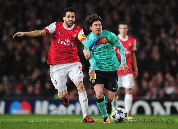 ფაბრეგასი: ჩემპიონთა ლიგის მოგონებებიდან "ბარსელონასთან" მოგებებს გამოვარჩევ