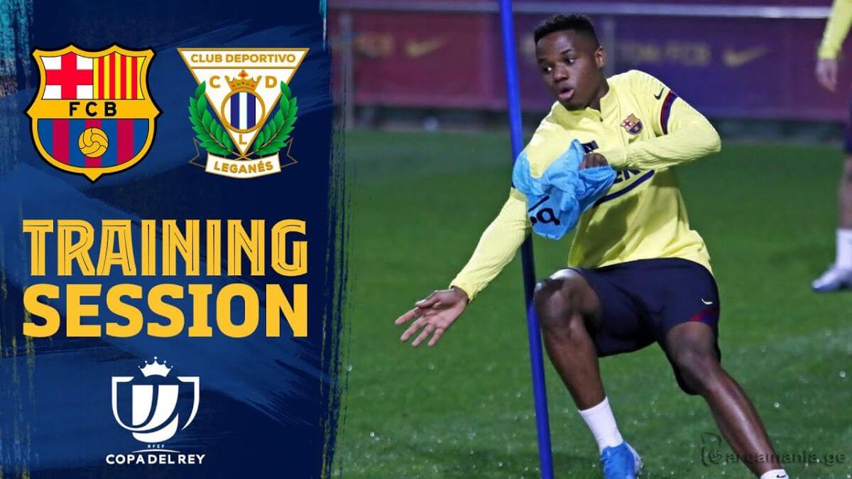 ბოლო ვარჯიში "ლეგანესთან" მატჩამდე [ვიდეო]