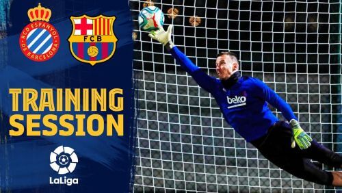 ბოლო ვარჯიში "ესპანიოლთან" მატჩამდე [ვიდეო]