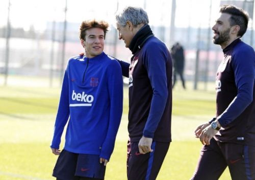 კიკე სეტიენის პირველი ვარჯიში [ვიდეო]