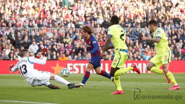 "ბარსელონას" ეფექტური გოლი "ხეტაფეს" კარში [ვიდეო]